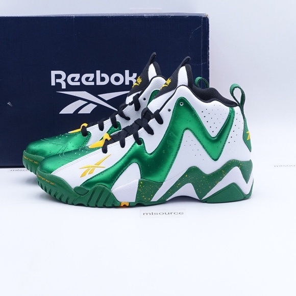 NEW Reebok Hurrikaze II Sonics Basketball Shoes GZ1566 - Picture 1 of 7